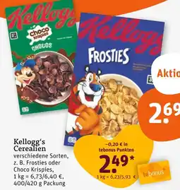 tegut Kellogg's frosties Angebot