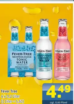 Getränke Arena Fever tree mediterranean tonic water Angebot