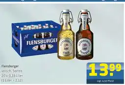 Getränke Arena Flensburger flensburger gold Angebot
