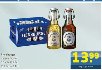 Getränke Arena Flensburger flensburger gold Angebot