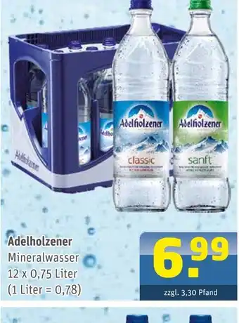 Getränke Arena Adelholzener mineralwasser classic Angebot
