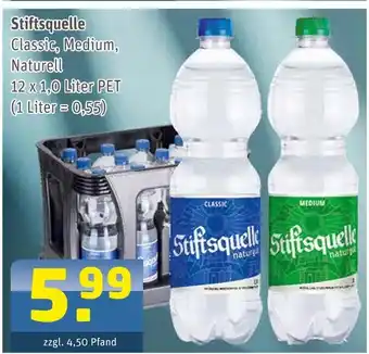 Getränke Arena Stiftsquelle classic Angebot