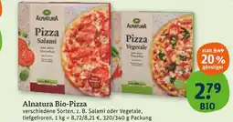 tegut Alnatura pizza salami Angebot