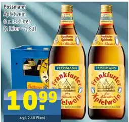 Getränke Arena Possmann apfelwein Angebot