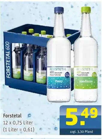 Getränke Arena Forstetal forstetal 600 fizzy Angebot