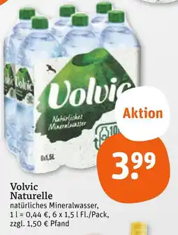 tegut Volvic naturelle Angebot