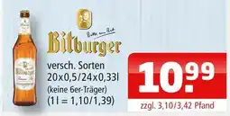 Getränke Oase Bitburger Angebot