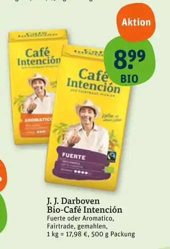 tegut J. j. darboven bio-café intención fuerte Angebot