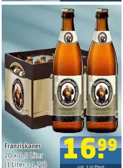 Getränke Arena Franziskaner franziskaner weißbier Angebot