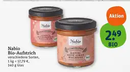 tegut Nabio bio-aufstrich tomate kichererbse basilikum Angebot
