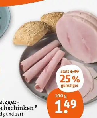 tegut Metzger-kochschinken Angebot