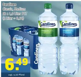 Getränke Arena Carolinen classic Angebot