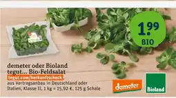 tegut Demeter bio-feldsalat Angebot