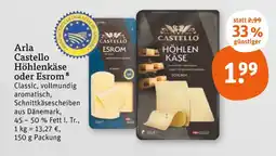 tegut Arla castello höhlenkäse Angebot