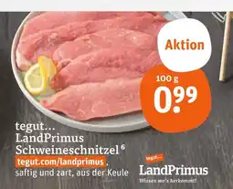 tegut Tegut... landprimus schweineschnitzel Angebot