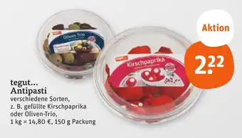 tegut Tegut... gefüllte kirschpaprika Angebot