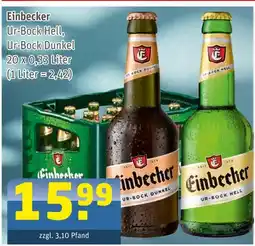Getränke Arena Einbecker ur-bock hell Angebot
