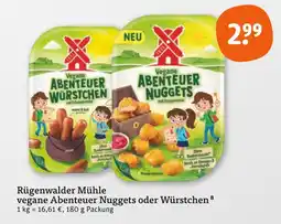 tegut Rügenwalder mühle vegane abenteuer würstchen Angebot