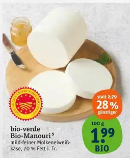 tegut Bio-verde bio-manouri Angebot