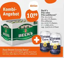 tegut Beck's pils Angebot