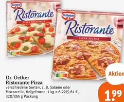 tegut Dr. oetker ristorante pizza salame Angebot