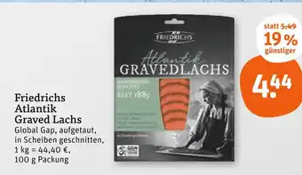 tegut Friedrichs atlantik graved lachs Angebot