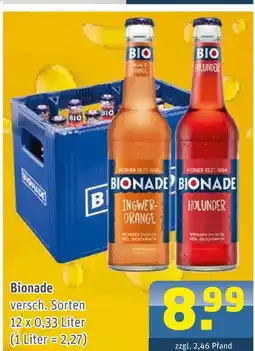 Getränke Arena Bionade ingwer-orange Angebot