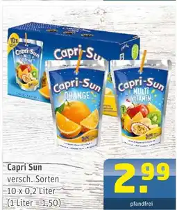 Getränke Arena Capri sun orange Angebot