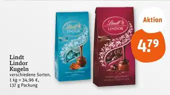 tegut Lindt lindor kugeln Angebot