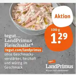 tegut Tegut... landprimus fleischsalat Angebot