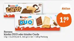 tegut Ferrero kinder duo Angebot