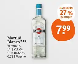 tegut Martini bianco Angebot