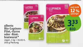 tegut Alberts bio-lupinen-filet Angebot