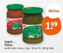 tegut Tegut... pesto verde Angebot