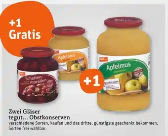 tegut Tegut... schattenmorellen, apfelmus Angebot