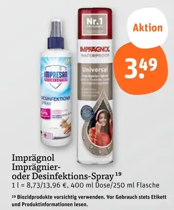 tegut Impragnol imprägnier-spray Angebot
