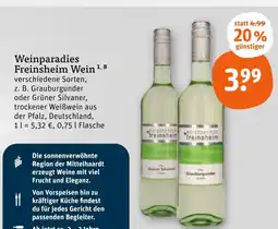 tegut Weinparadies freinsheim grauburgunder Angebot