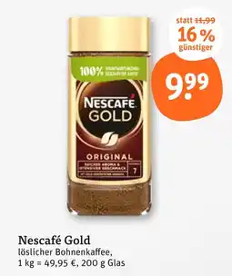 tegut Nescafé gold Angebot