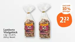 tegut Lambertz vitalgebäck Angebot
