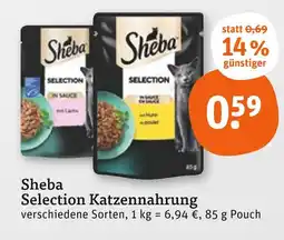 tegut Sheba selection katzennahrung Angebot