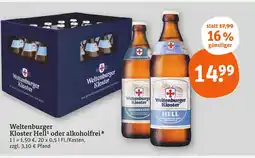 tegut Weltenburger kloster hell Angebot