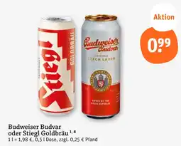 tegut Budweiser budvar original czech lager Angebot