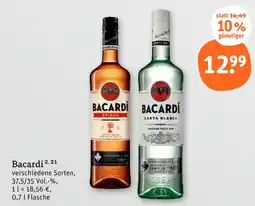 tegut Bacardi spiced Angebot