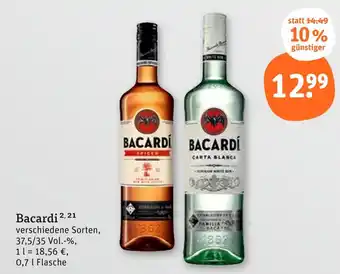 tegut Bacardi spiced Angebot