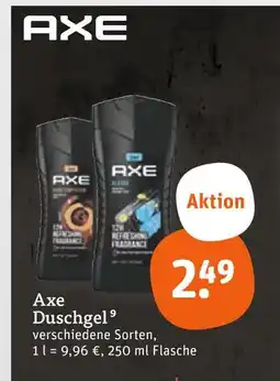 tegut Axe duschgel Angebot