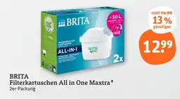 tegut Brita filterkartuschen all in one maxtra Angebot