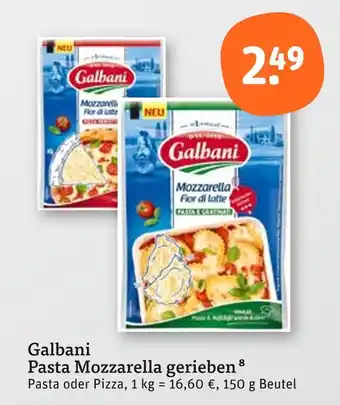 tegut Galbani pasta mozzarella gerieben Angebot