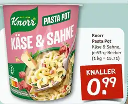 nahkauf Knorr pasta pot käse & sahne Angebot