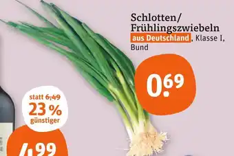 tegut Schlotten/frühlingszwiebeln Angebot