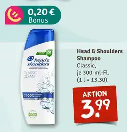 nahkauf Head & shoulders shampoo classic Angebot